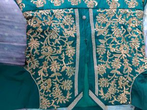 Green Ethinic Gown