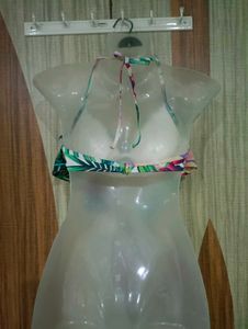 Imported Floral Bikini Top