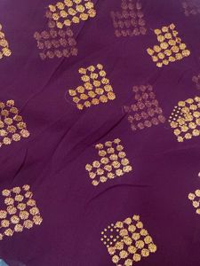 embroidered georgette saree