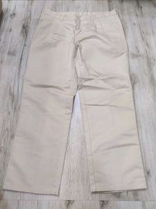 Sc2316 Cotton Beige Pants Size 36