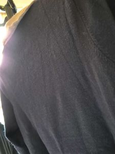 Navy Blue Collar Sweater