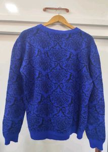 Women&#39;s Vintage Blue Pullover