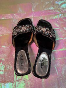 Metro Beaded heels