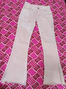 Denim Peach Strechable Jeans