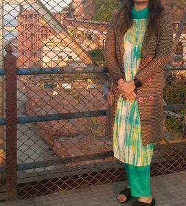 Brown Knit Coat (Women’s)