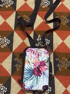 Floral Print Crossbody Bag