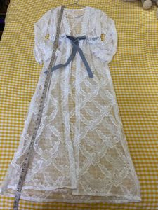 Nightie/robe Lace Cover-Up Fits S/M