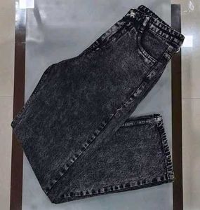 Greyish Black High Waisted Mom's Jean