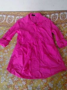 Pink Shirt Tunic
