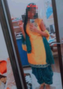 Yellow &amp; Teal Kurta Set