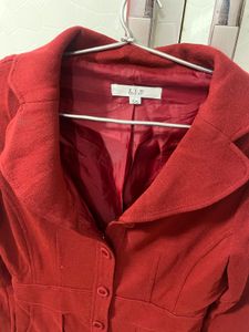 Red Trench Coat dress