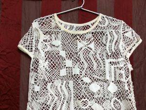 White  Lace Top