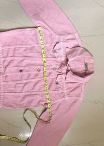 Pink Denim Jacket