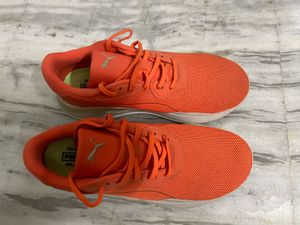 Puma Orange SHOKU Sneakers