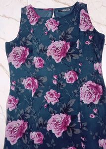 Floral Print Mini Skirt
