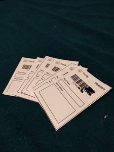 Freeup &amp; Delhivery Shipping Labels : Pack Of 20
