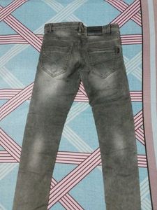 Stylish Grey Denim Jeans