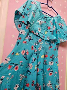 Floral Print Maxi Dress