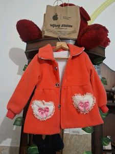 Adorable Orange Kids' Coat