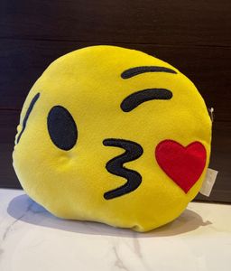 Kiss Emoji Cushion Pillow Soft Toy