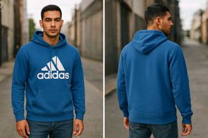 adidas blue hoodie