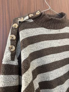 Striped korean Knit Sweater