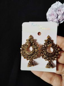 Antique Jhumka Earrings