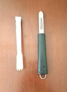 Potato Peeler & Ice Tong New