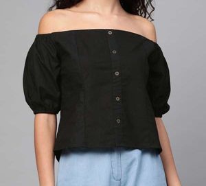 XS/S Top With Offershouldersleeves