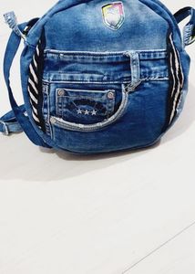 Denim Upcycled Sling Bag