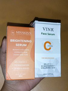 Minskinn & VINR Face Serums