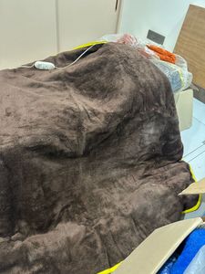 Heated Double Brown Blanket or Bed Warmer