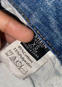 Blue Denim Jeans (Size- XS)