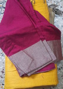 Handloom Saree With Blouse