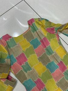 Patchwork Kurta Cord Set