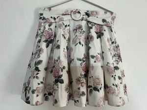 Floral Print Skirt