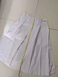 White Skirt For School Girl