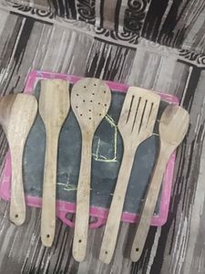 Wooden Cooking Utensil Set