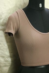 Zara Ribbed Top