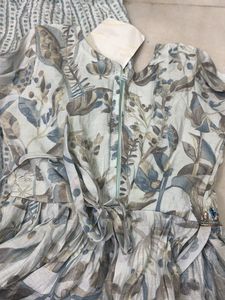 Floral Print Kurta with Sharara