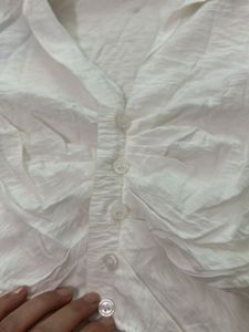 H&amp;M White Top(XS)
