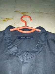 Highlander Black Stripe Shirt For Men.