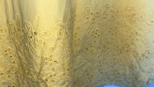 Yellow Lace Trim Kurta