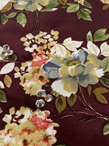 Floral Fabric Piece