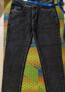 Vintage Wash Black Jeans