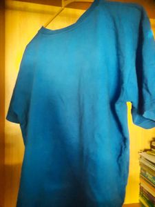 Blue &#39;Dump Him&#39; Graphic T-Shirt