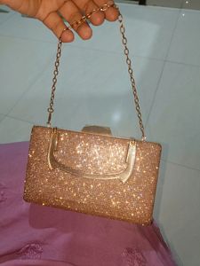 GOLD SLING BAG FOR PARTIES❣️