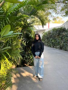 Black asos turtleneck pullover