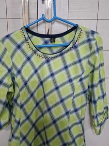 Checkered Maxi Dress