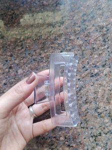 Clear Hair Claw Clip